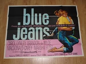 UK Quad Movie Poster: Blue Jeans