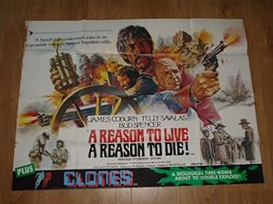 Original Vintage Movie Poster A Reason to Live A Reason to Die