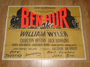 Ben Hur UK Quad Movie Poster