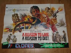 Original Vintage Movie Poster A Reason to Live A Reason to Die