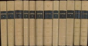 Goethes Werke in zwölf Bänden Erster Band Gedichte I; Zweiter Band Gedichte II Versepen; Dritter ...