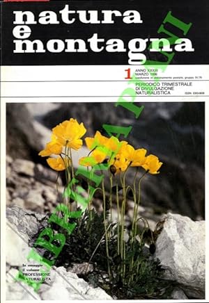 Natura e montagna. Periodico trimestrale di divulgazione naturalistica. 1986.