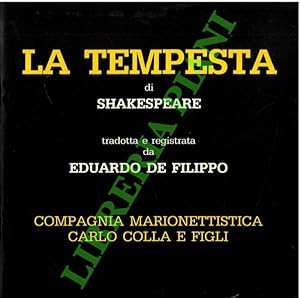 La tempesta di Shakespeare tradotta e registrata da Eduardo de Filippo.