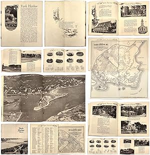 York Harbor, Maine Photo-Illustrated Travel Brochure