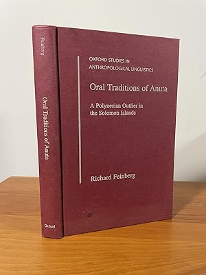 Oral Tradition of Anuta A Polynesian Outlier in the Solomon Islands