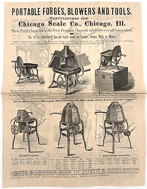 Chicago Scale Co. Illustrated Advertising Bifolium
