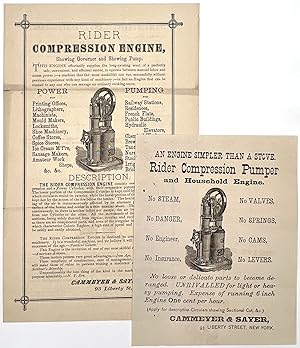 Rider Compression Engine Advertising Ephemera