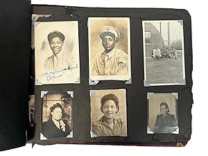 African American Women's Army Corps (WAC) Photo Album WWII