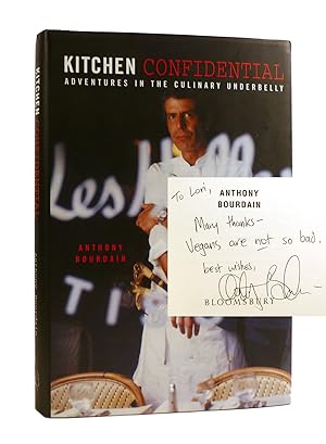 KITCHEN CONFIDENTIAL : SIGNED 1st Adventures in the Culinary Underbelly