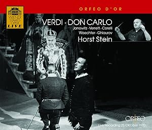 Verdi - Don Carlo. Janowitz, Verrett, Corelli, Waechter, Ghiaurov. Horst Stein. Live Recording 25...