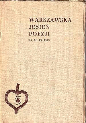 Warszawska Jesien Poezji 24-28.IX.1973 [program]