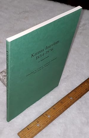Kansas Imprints 1854-1876: A Supplement