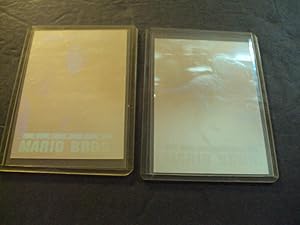 2 Mario Bros. Hologram Chase Cards H1, H3 1993 Skybox