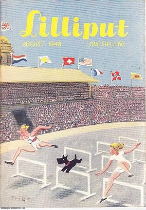 Lilliput Magazine. August 1948. Vol.23 no.2 Issue no.134. Ronald Searle St Trinian drawings, Bill...