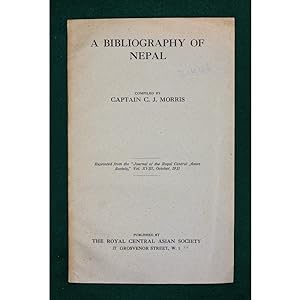 A Bibliography of Nepal.