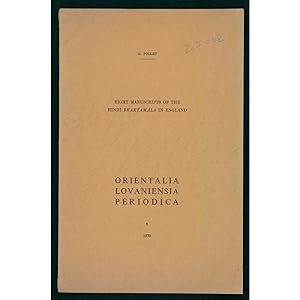 Eight manuscripts of the Hindi Bhaktamala in England.