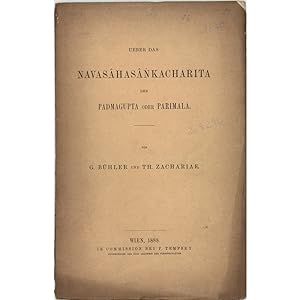 Ueber das Navasahasankacharita des Padmagupta oder Parimala.