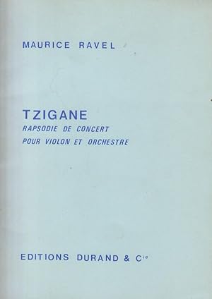Tzigane for Violin and Orchestra - Study Score