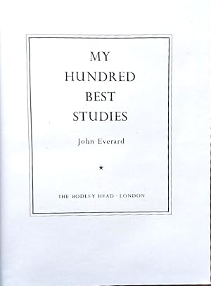 MY HUNDRED BEST STUDIES