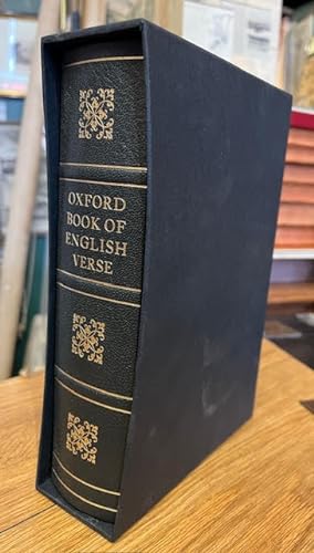 The Oxford Book of English Verse