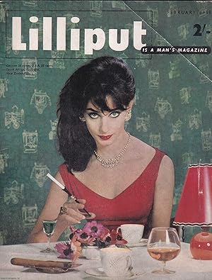 Lilliput Magazine. February 1958. Vol.42 no.2 Issue no.248. Edward Hyams story, Jean Bellus Carto...