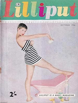 Lilliput Magazine. October 1956. Vol.39 no.4 Issue no.232. Robert Roslyn story, Judi Boutin photo...
