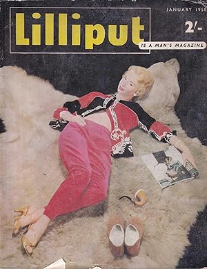 Lilliput Magazine. January 1958. Vol.42 no.1 Issue no.247. James Hanley story, Jean Bellus Cartoo...