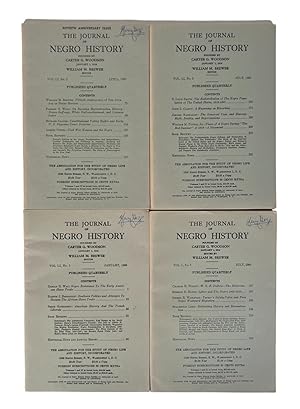 Early Archive of The Journal of Negro History quarterly publication, 1964-66