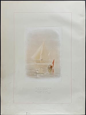 Frontispiece with Yacht