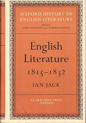 English Literature 1815-1832 [Oxford History of English Literature]