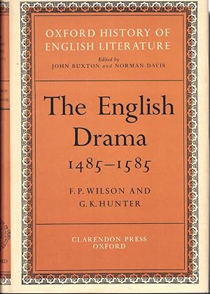 The English Drama 1485-1585 [Oxford History of English Literature]