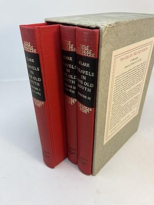 TRAVELS IN THE OLD SOUTH. A Bibliography. 3 Volumes in Slipcase