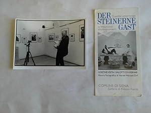 Original Fotographie 17,7 cm x 12,1 cm, rückwärtig von H. Wenzel-Orf signiert. Dazu eine signiert...