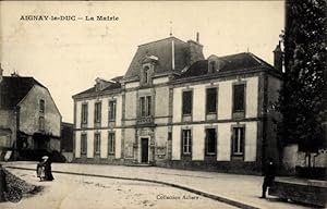 Ansichtskarte / Postkarte Aignay-le-Duc Côte-dOr, Rathaus