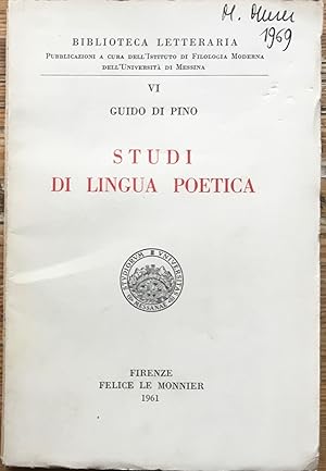 Studi li lingua poetica. Biblioteca Letteraria
