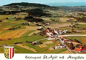 Postkarte Carte Postale 73962918 St Aegidi Schaerding Inn AT Fliegeraufnahme mit Haugstein