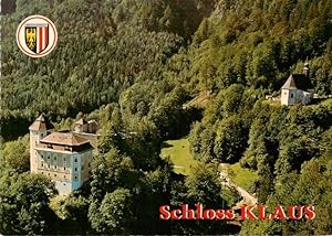 Postkarte Carte Postale 73957273 Klaus Steyr Pyhrnbahn Oberoesterreich AT Schloss mit Bergkirche ...