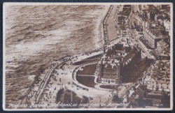 Blackpool Aerial View Local Publisher Postcard