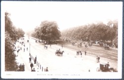 Rotten Row London Real Photo Postcard
