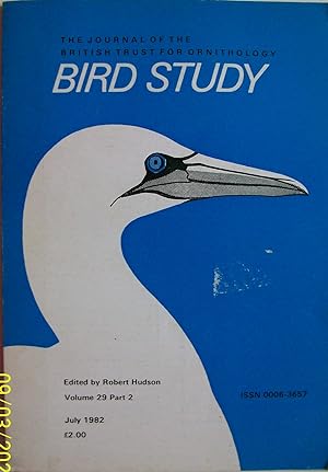 Bird Study the Journal of the British Trust for Ornithology Volume 29 Part 2 July 1982