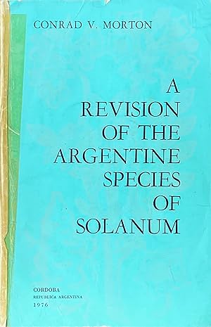 A revision of the Argentine species of Solanum