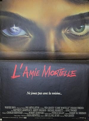 "L'AMIE MORTELLE (DEADLY FRIEND)" Réalisé par Wes CRAVEN en 1986 avec Kristy SWANSON / Affiche fr...
