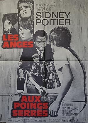 "LES ANGES AUX POINGS SERRÉS (TO SIR WITH LOVE)" Réalisé par James CLAVELL en 1966 avec Sidney PO...