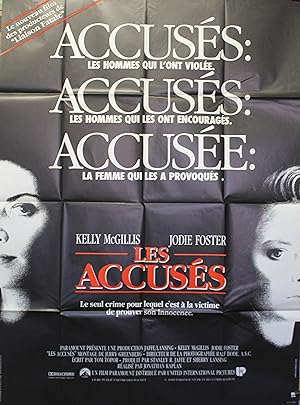 "LES ACCUSÉS (THE ACCUSED)" Réalisé par Jonathan KAPLAN en 1988 avec Kelly McGILLIS, Jodie FOSTER...