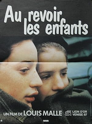 "AU REVOIR LES ENFANTS" Réalisé par Louis MALLE en 1987 avec Gaspard MANESSE, Raphaël FEJTÖ / Aff...