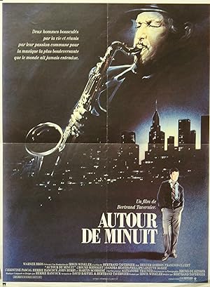 "AUTOUR DE MINUIT (ROUND MIDNIGHT)" Réalisé par Bertrand TAVERNIER en 1986 avec Dexter GORDON, Fr...