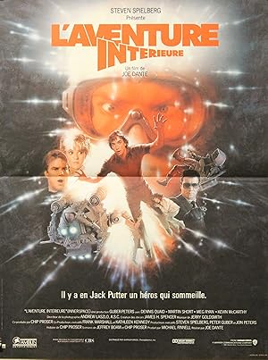 "L'AVENTURE INTERIEURE (INNERSPACE)" Réalisé par Joe DANTE en 1987 avec Dennis QUAID, Martin SHOR...