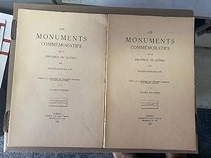 Les Monuments commémoratifs de la Province de Québec ( 2 VOLUMES)