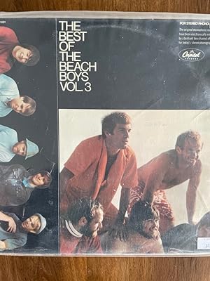 THE BEST OF THE BEACH BOYS VOL 3 1969 MONO VINYL LP THE BEACH BOYS