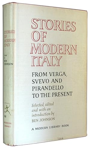 Stories of Modern Italy: From Verga, Svevo and Pirandello to the Present.